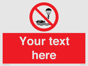 Custom No parasailing